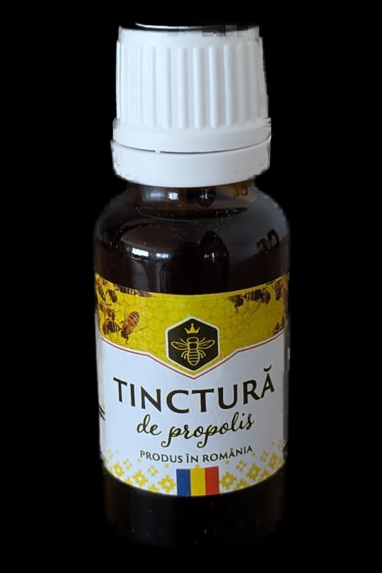 Tinctură de Propolis naturală, recoltată manual — Fagurul de Aur